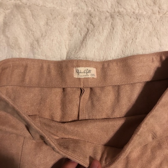 Suede pink skirt - Picture 4 of 4